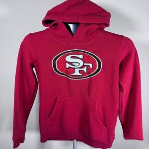 San Francisco 49ers Youth Hoodie Size M (10/12) NFL Team Apparel